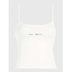 Γυναικείο Top Λευκό ΜΕ ΠΟΛΥΧΡΩΜΟ ΛΟΓΟΤΥΠΟ TOMMY JEANS DW0DW15442-YBR - Image 2