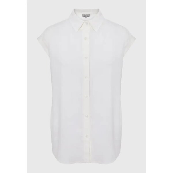 FBL007-100-05_OFF_WHITE_6 Γυναικείο Κοντομάνικο Πουκάμισο Εκρού FUNKY BUDDHA  FBL007-100-05 - Image 6