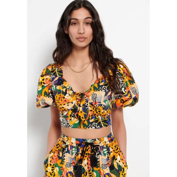 FBL007-103-17_MULTI_1 Γυναικείο Cropped τοπ με all over τύπωμα Product Code FBL007-103-17 - Image 1