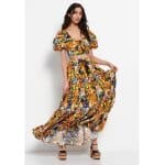 Γυναικείο Cropped τοπ με all over τύπωμα Product Code FBL007-103-17 - Image 2