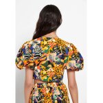 Γυναικείο Cropped τοπ με all over τύπωμα Product Code FBL007-103-17 - Image 4