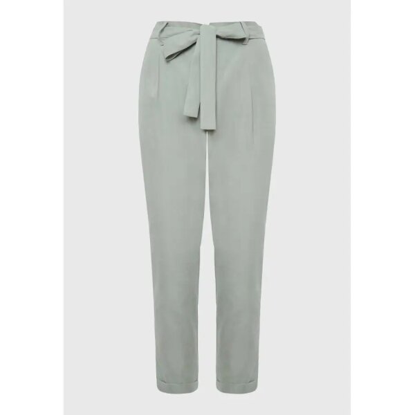 Γυναικείο Peg leg παντελόνι με ελαστική μέση και ζώνη Μέντα FBL007-105-02 - Image 5