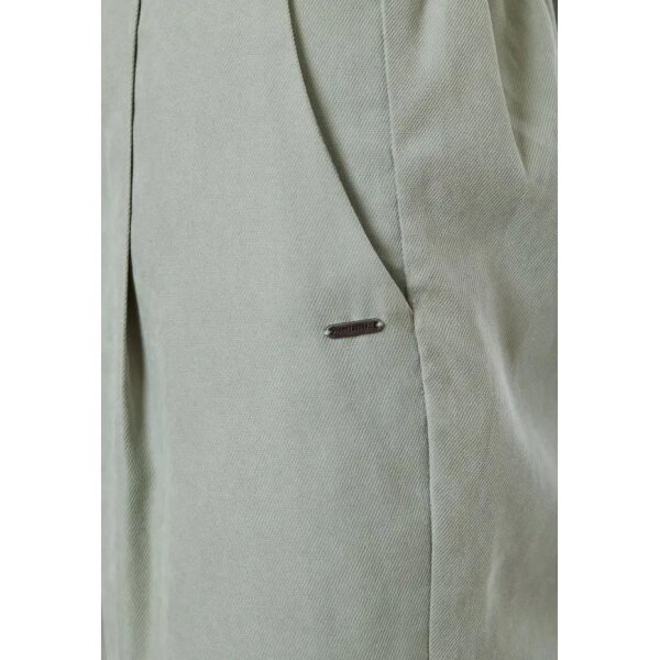 Γυναικείο Peg leg παντελόνι με ελαστική μέση και ζώνη Μέντα FBL007-105-02 - Image 6