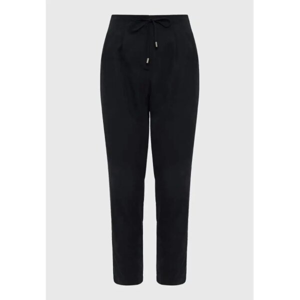 Γυναικείο Casual παντελόνι με ελαστική μέση Μαύρο FBL007-106-02 - Image 6