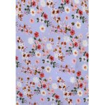 Γυναικεία Floral Midi φούστα Μωβ FUNKY BUDDHA FBL007-118-14 - Image 7