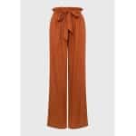 Γυναικεία Wide leg εμπριμέ παντελόνα με ελαστική μέση FBL007-120-02 - Image 6