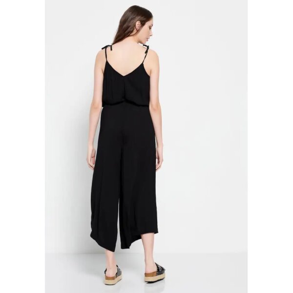 Γυναικεία Ολόσωμη φόρμα με τιράντες Μαύρη FUNKY BUDDHA  FBL007-120-12 - Image 4