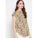 Γυναικείο εμπριμέ πουκάμισο σε Floral μοτίβο FUNKY BUDDHA FBL007-128-05 - Image 4