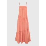 Γυναικείο φόρεμα Linen blend Κοραλλί FUNKY BUDDHA FBL007-132-13 - Image 6