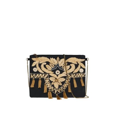 Γυναικεία τσάντα ώμου Μαύρο FUNKY BUDDHA FBL007-151-10