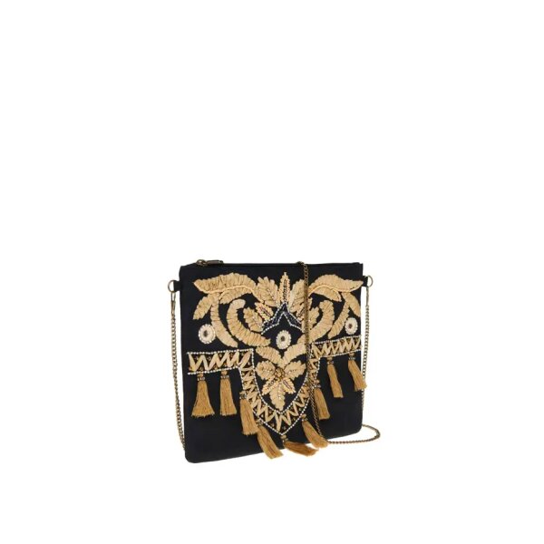 FBL007-151-10_BLACK_2 Γυναικεία τσάντα ώμου Μαύρο FUNKY BUDDHA FBL007-151-10 - Image 2