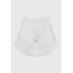 Γυναικείο Jeans Shorts με φθορές Λευκό FUNKY BUDDHA FBL007-405-03 - Image 6