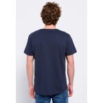 Ανδρική Μπλούζα FUNKY BUDDHA FBM007-024-04 Μπλέ - Image 5