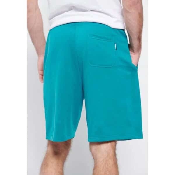 Ανδρική Βερμούδα Φούτερ FUNKY BUDDHA FBM007-050-03 Πράσινο - Image 5