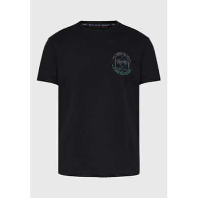 Ανδρική Μπλούζα FUNKY BUDDHA FBM007-050-04 Μαύρο