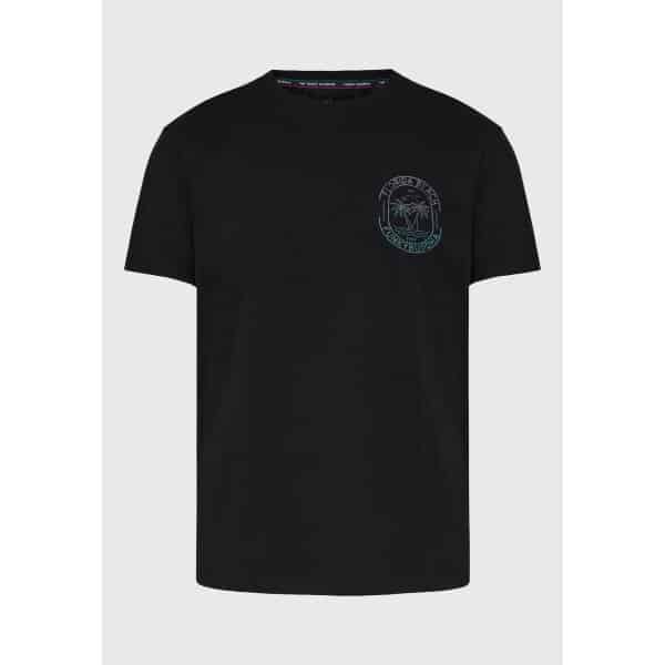 FBM007-050-04_BLACK_6 Ανδρική Μπλούζα FUNKY BUDDHA FBM007-050-04 Μαύρο - Image 1