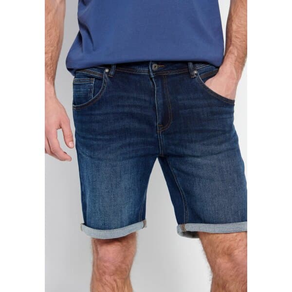 Ανδρική Βερμούδα  Τζίν FUNKY BUDDHA FBM007-072-03 Μπλέ - Image 2
