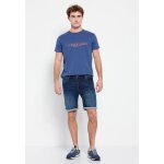 Ανδρική Βερμούδα  Τζίν FUNKY BUDDHA FBM007-072-03 Μπλέ - Image 3