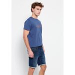 Ανδρική Βερμούδα  Τζίν FUNKY BUDDHA FBM007-072-03 Μπλέ - Image 6