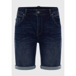 Ανδρική Βερμούδα  Τζίν FUNKY BUDDHA FBM007-072-03 Μπλέ
