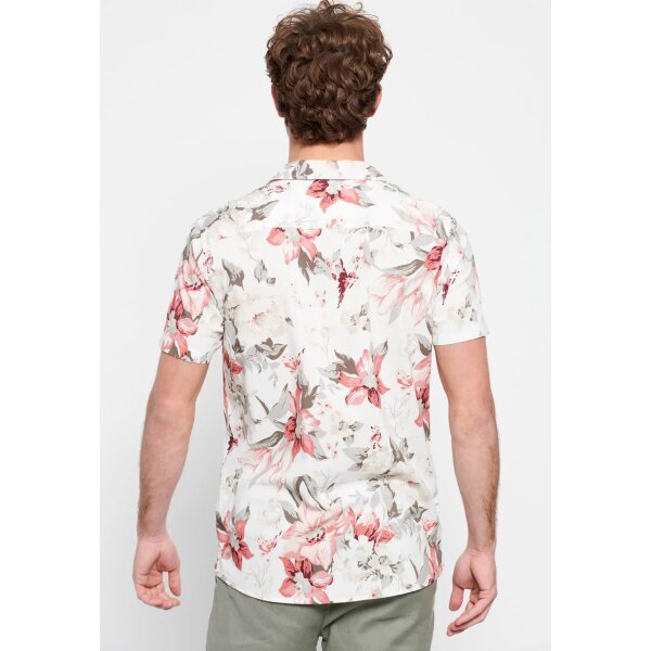 FBM007-073-05_WHITE_4 Ανδρικό Πουκάμισο FUNKY BUDDHA FBM007-073-05 FBM007-073-05 Λευκό - Image 5