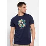 Ανδρική Μπλούζα FUNKY BUDDHA FBM007-342-04 Μπλέ - Image 2