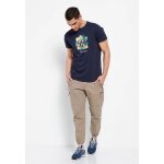 Ανδρική Μπλούζα FUNKY BUDDHA FBM007-342-04 Μπλέ - Image 3