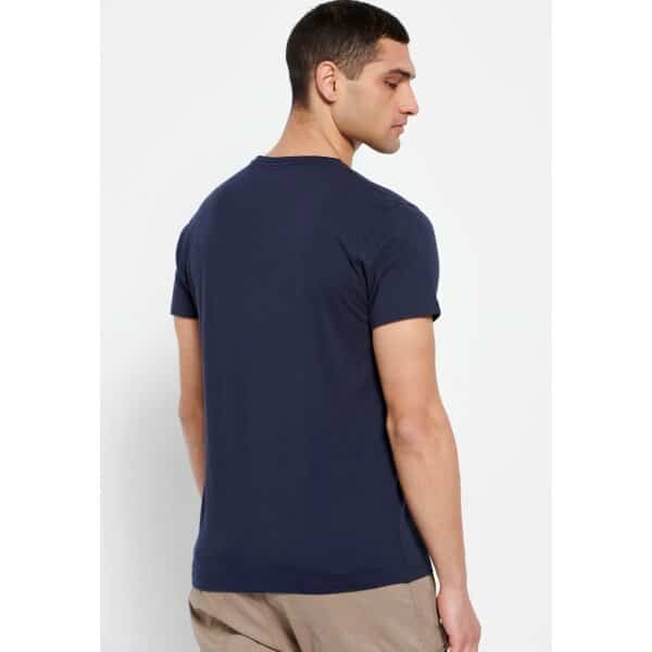 Ανδρική Μπλούζα FUNKY BUDDHA FBM007-342-04 Μπλέ - Image 5