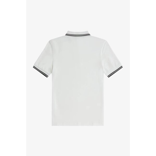 M3600_200_4-800x800 Ανδρική Μπλούζα POLO FRED PERRY PIQUE TWIN TIPPED M3600 Λευκό - Image 4