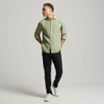 Ανδρικό Πουκάμισο Λινό SUPERDRY CASUAL LINEN M4010607A Πράσινο - Image 3