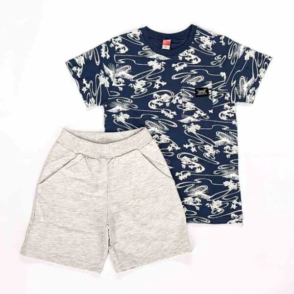 PXL_20230225_122548427_540x ΠΑΙΔΙΚΟ ΣΕΤ ΓΙΑ ΑΓΟΡΙ ΜΠΛΕ ΓΚΡΙ PAGODA JOYCE 13968 - Image 1