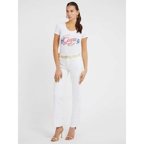 W3GA59D4DN1-PMOO-ALT1 Γυναικείο Παντελόνι Jeans bootcut GUESS W3GA59D4DN1 - Image 1