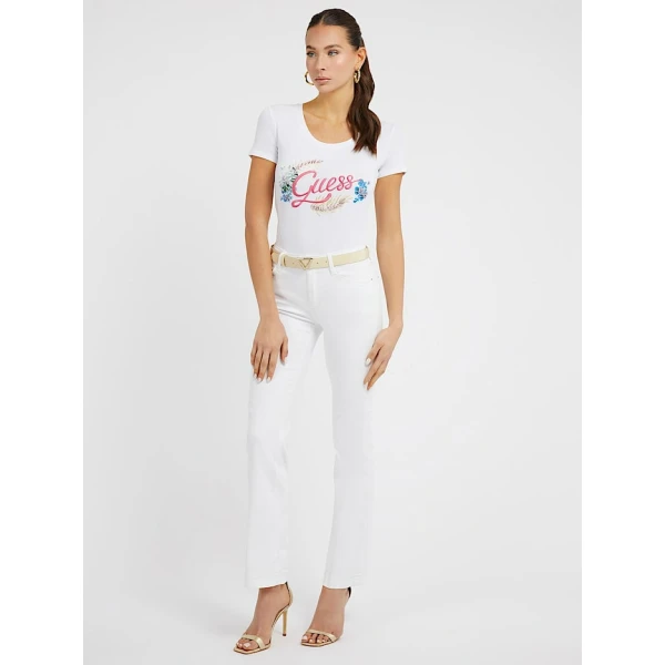 W3GA59D4DN1-PMOO-ALT1 Γυναικείο Παντελόνι Jeans bootcut GUESS W3GA59D4DN1 - Image 1