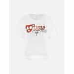 Γυναικεία Μπλούζα T-shirt με λογότυπο με στρας GUESS Λευκό W3GI33KB3P0-G011 - Image 3