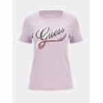 Γυναικεία Μπλούζα T-shirt με λογότυπο με στρας GUESS Μώβ W3GI34I3Z14-G4R4 - Image 3