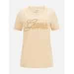 Γυναικεία Μπλούζα T-shirt με λογότυπο GUESS Μπέζ W3GI36I3Z14-A60N - Image 4