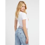 Γυναικεία Μπλούζα T-shirt με τριγωνικό λογότυπο GUESS Λευκό W3GI41J1314-G011 - Image 3