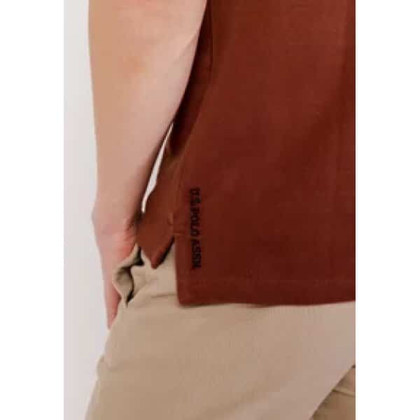 Ανδρικό Polo U.S.ROLO ASSN 65079-41029-169 Καφέ - Image 2