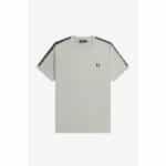 Ανδρική Μπλούζα FRED PERRY CONTRAST TAPE RINGER M4613 Γκρί