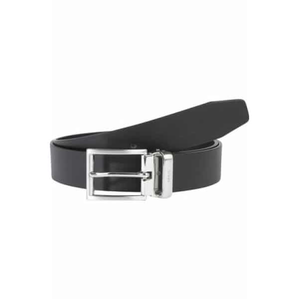 Ανδρική Ζώνη Διπλής Όψης GUESS BM7658LEA35 Μαύρο - Image 3