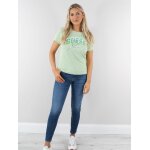 Γυναικεία Μπλούζα T-shirt με λογότυπο με στρας GUESS Μέντα W3GI34I3Z14-G8E7 - Image 3
