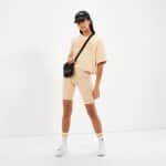 Γυναικείο Crop T-Shirt Ellesse Μπέζ SGR17855-209 - Image 2