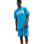 Ανδρική Βερμούδα Φούτερ ELLESSE HAVEN SGR17615 Μπλέ - Image 2