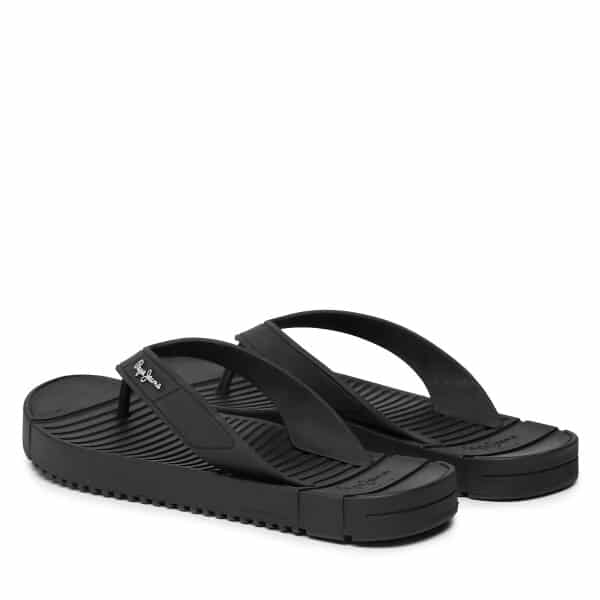 sagionares-pepe-jeans-shore-m-pms70137-black-999-0000302291281 (2) Ανδρική Παντόφλα  PEPE JEANS PMS70137 shore Μαύρο - Image 3