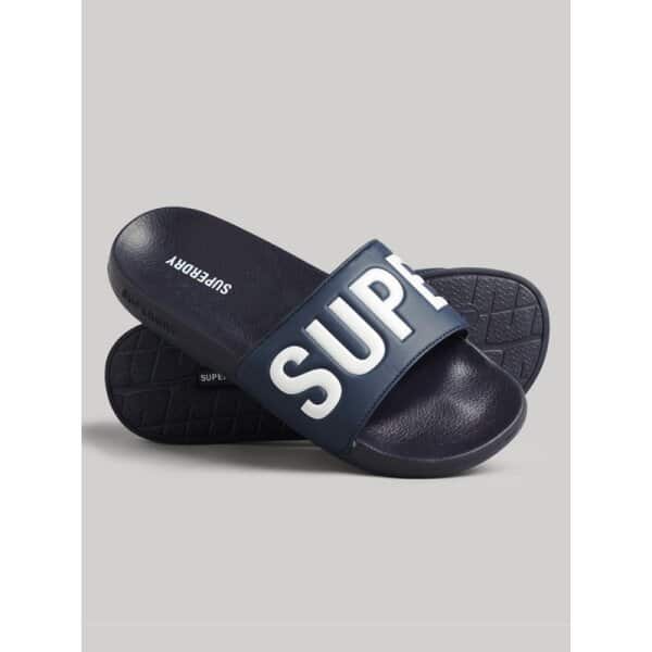 superdry-core-pool-slide-51472-gax7 (1) Παντόφλες Κολυμβητηρίου SUPERDRY core vegan pool slide WF310170 - Image 1