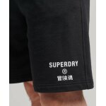 Ανδρική Βερμούδα Φούτερ SUPERDRY CORE SPORT M7110383A Μαύρο - Image 2