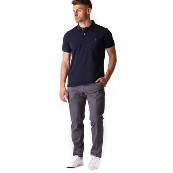 us-polo-assn-mplouza-65079-41029-179-3 Ανδρικό Polo U.S.ROLO ASSN 65079-41029-179 Μπλέ Σκούρο - Image 4