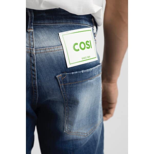 zuretti-7-back-det Ανδρικό Παντελόνι COSI JEANS 61-ZURETTI 7 Μπλέ Σκούρο - Image 3