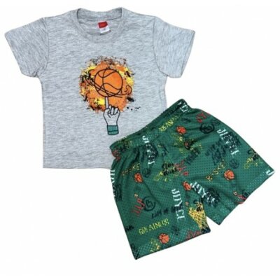 ΠΑΙΔΙΚΟ ΣΕΤ ΓΙΑ ΑΓΟΡΙ 1-5 ΕΤΩΝ BASKET ΠΡΑΣΙΝΟ JOYCE  2312140