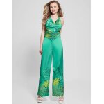 Γυναικείο Παντελόνι Floral Guess Brisilda Wide Leg Pant GUESS W3GB18WEX62